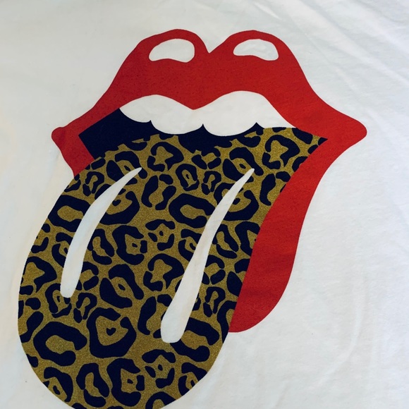 NWT Rolling Stones Leopard Tee - Picture 3 of 3